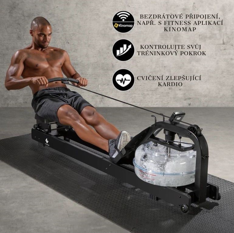 FitEngine Vodní veslovací trenažer 06114 Smart 22 (2)